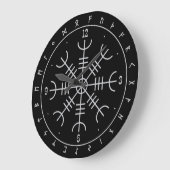 Aegishjalmr Runen Wandklokken Grote Klok (Hoek)