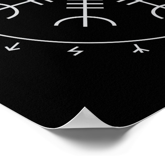 Aegishjalmr Runes Affiches (Coin)