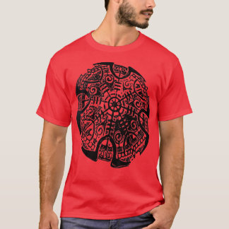 Aegishjalmur zwart t-shirt
