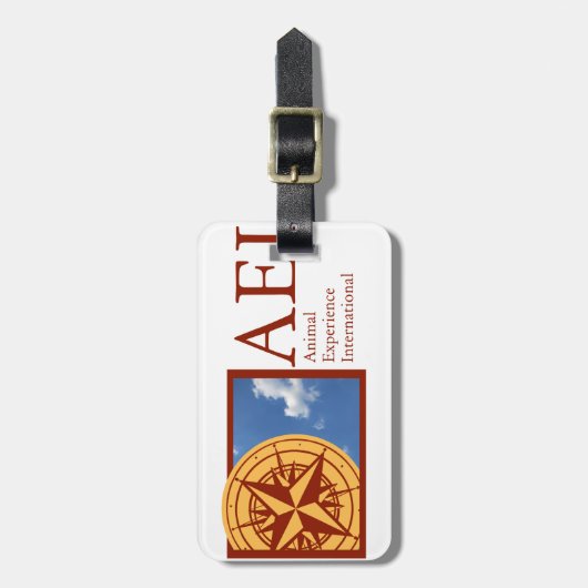 AEI-bagage Bagagelabel (Voorkant verticaal)