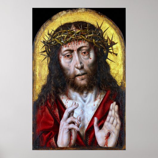 Aelbert Bouts Het Man Sorrows Poster (Voorkant)