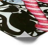 Aelita et Jax - Poster de sorcière d'Halloween (Coin)