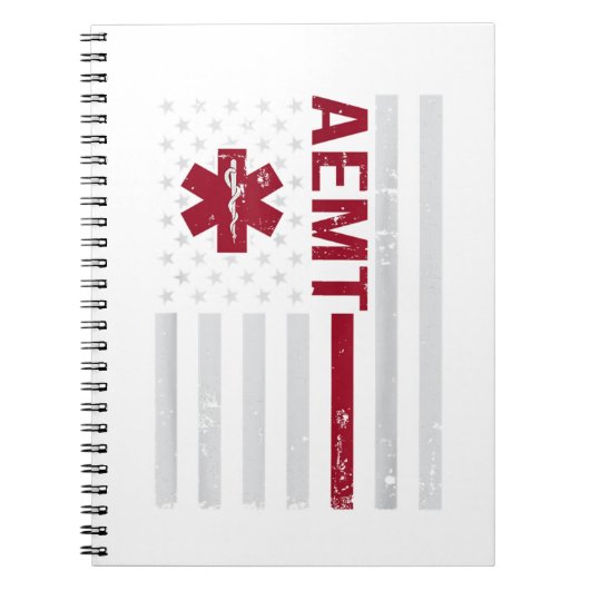 AEMT Advanced Emergency Medical Technician USA Notitieboek (Voorkant)