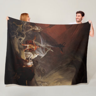 Aeneas en de Sibyl Old Masters Reproduction Fleece Deken