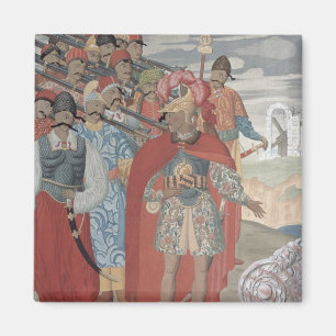 Aeneas en zijn soldaten, 1919 magneet