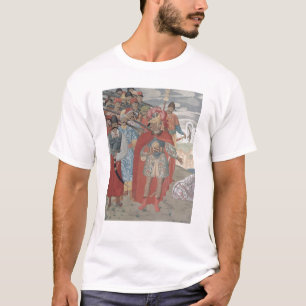 Aeneas en zijn soldaten, 1919 t-shirt
