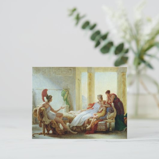 Aeneas vertelt Dido over de ramp bij Troy Briefkaart (Staand voorkant)