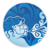 Aeolus Keramische Knop (Voorkant)