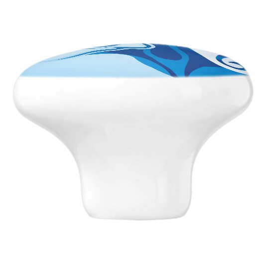 Aeolus Keramische Knop (Zijkant)