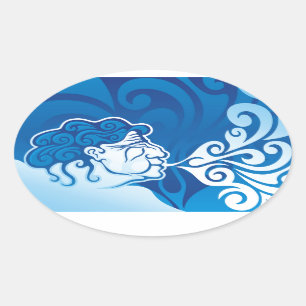 Aeolus Ovale Sticker