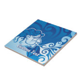 Aeolus Tegeltje (Zijkant)