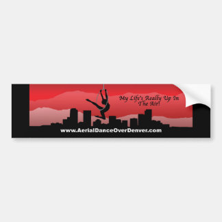 Aerial Dance over Denver Bumpersticker