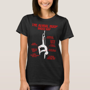 Aerial Hoop Bruise Map Acrobat Gymnastics S T-shirt