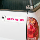 Aerial Hoop Lyra 'Born to performance' sticker (Op Truck)