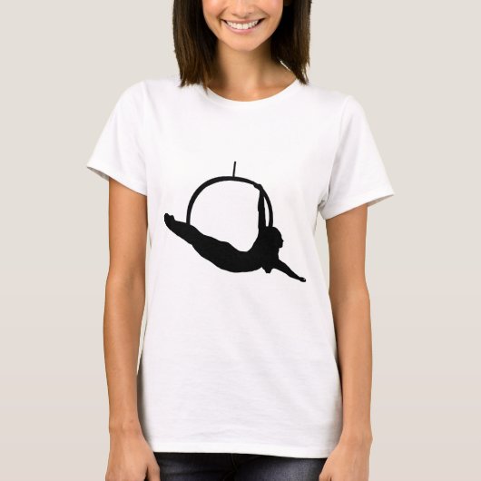 Aerial Hoop Silhouette Shirt (Voorkant)