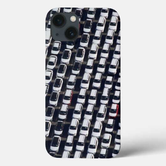 Aerial over Car Lot Case-Mate iPhone Case (Achterkant)