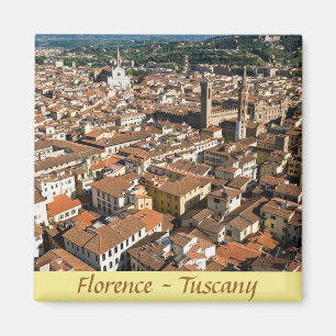 Aerial panoramic uitzicht of Florence - Toscane, I Magneet