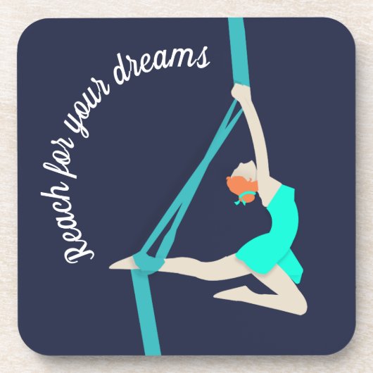 Aerial Silks Bier Onderzetter (Voorkant)