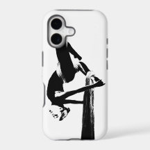 Aerial Silks Classic Black en White iPhone 5 Hoesj