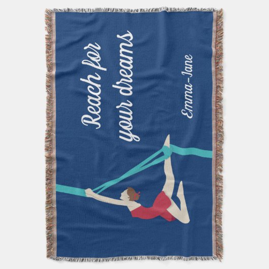 Aerial Silks Deken (Voorkant Verticaal)