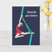 Aerial Silks Kaart (Gele Bloem)