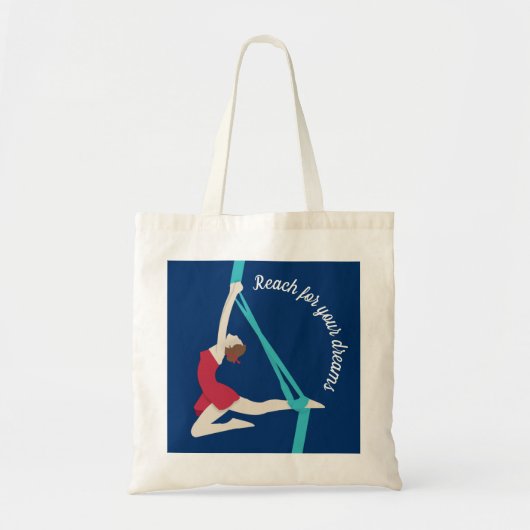Aerial Silks Tote Bag (Voorkant)