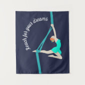 Aerial Silks Wandkleed (Voorkant)