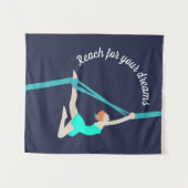 Aerial Silks Wandkleed (Voorkant (horizontaal))