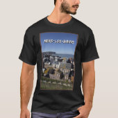 Aerial uitzicht Mers-les-Bains, Frankrijk Souvenir T-shirt (Voorkant)