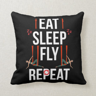 Aerial Yoga Artist Gymnastic Dance Aerialist Girl Kussen