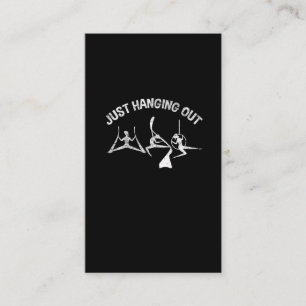 Aerial Yoga Gymnastic Artist Dance Aerialist Girl Visitekaartje