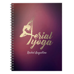 Aerial YOGA Meditation Instructor Pilates Fitness Notitieboek