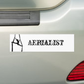Aerialistische Bumpersticker (Op auto)