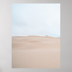 AERIËLE FOTOGRAFIE VAN DESERT POSTER