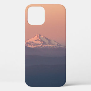 AERIËLE FOTOGRAFIE VAN MOUNTAIRE MET SNEEUW iPhone 12 HOESJE