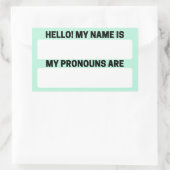 Aero Blue Name & Pronoun Labels (Tas)