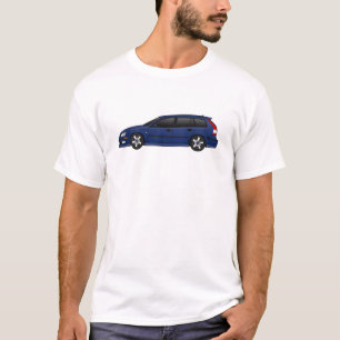 aero kombi bluu t-shirt