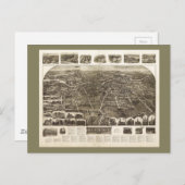 Aero Uitzicht Westerly, Rhode Island (1911) Briefkaart (Voorkant / Achterkant)