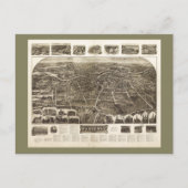 Aero Uitzicht Westerly, Rhode Island (1911) Briefkaart (Voorkant)