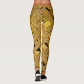 Aerobe Leggings van de Afrikaanse Kuba (Achterkant)