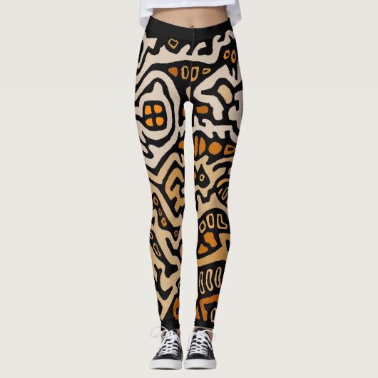 Aerobic instructeur workout leggings (Voorkant)