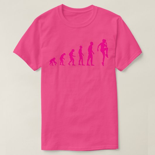 Aerobics Evolution Funny Gymnastics Gift 1 T-shirt (Design voorkant)