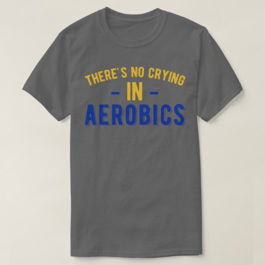 Aerobics Funny T-shirt (Design voorkant)