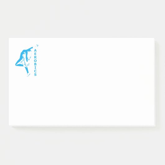 Aerobics Post-it® Notes (Voorkant)
