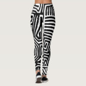 Aerobische inspanningstitels leggings (Achterkant)