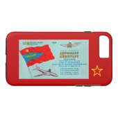 Aeroflot Passenger Ticket Case-Mate iPhone Case (Achterkant (Horizontaal))