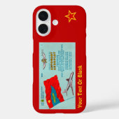 Aeroflot Passenger Ticket Case-Mate iPhone Case (Achterkant)
