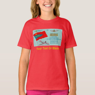 Aeroflot Passenger Ticket T-shirt