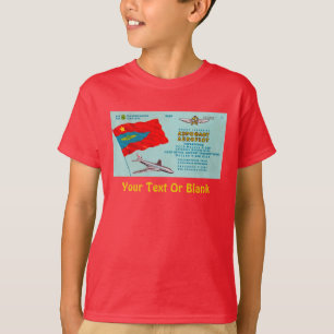 Aeroflot Passenger Ticket T-shirt