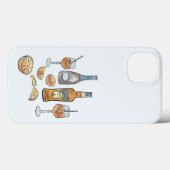 Aérol italien Spritz aquarelle coque iphone ipad (Verso (horizontal))